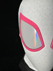 White & Pink Mask with Face Shell - ageneon
